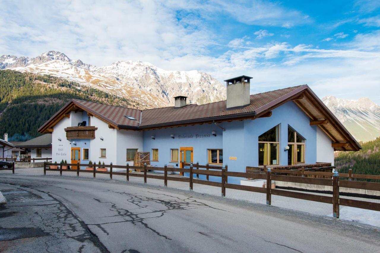 איזולצ'יה Hotel San Carlo, Tra Bormio E Livigno מראה חיצוני תמונה